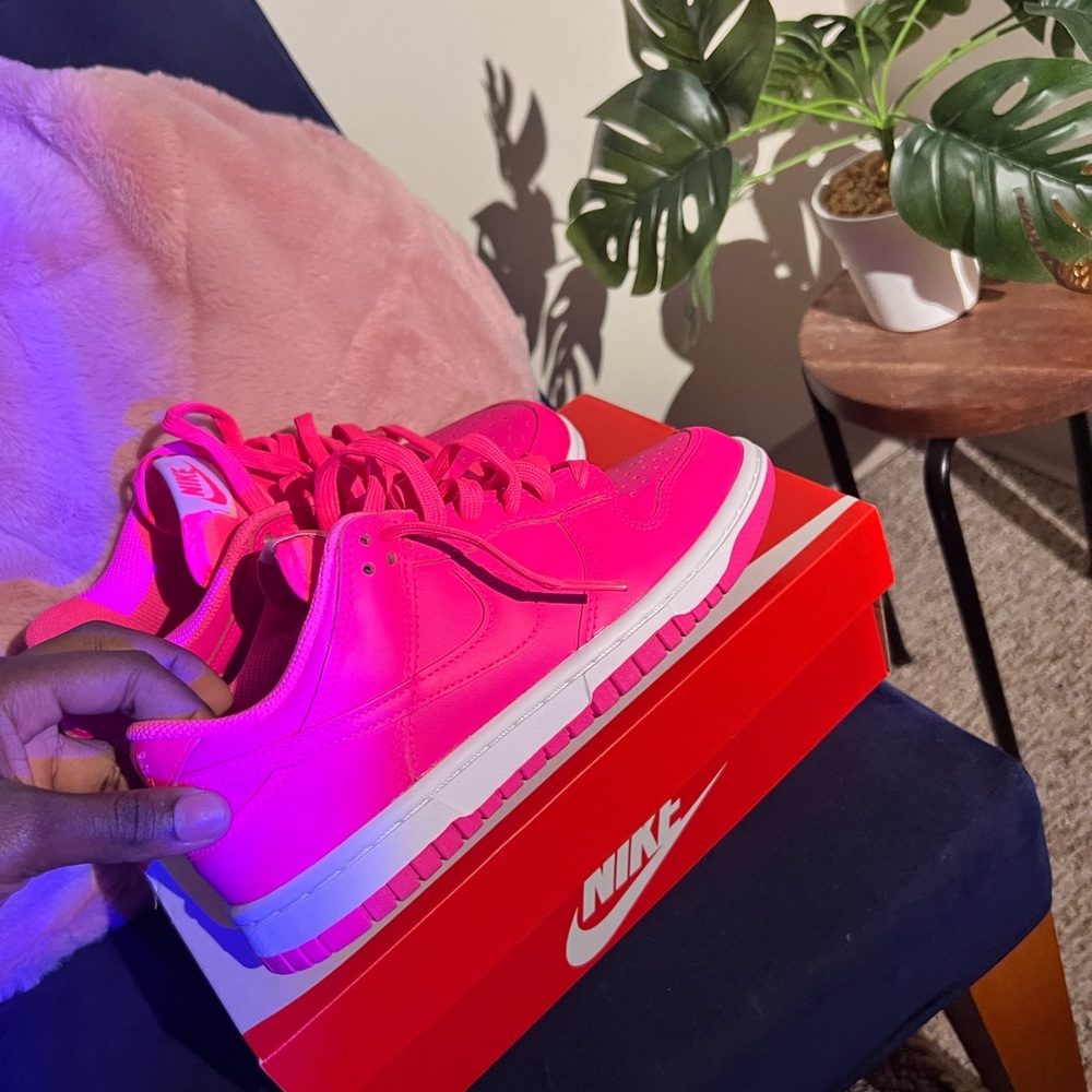 New pink Nike Dunks